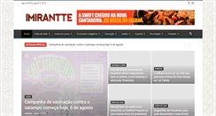 Desktop Screenshot of miranttemagazine.com.br